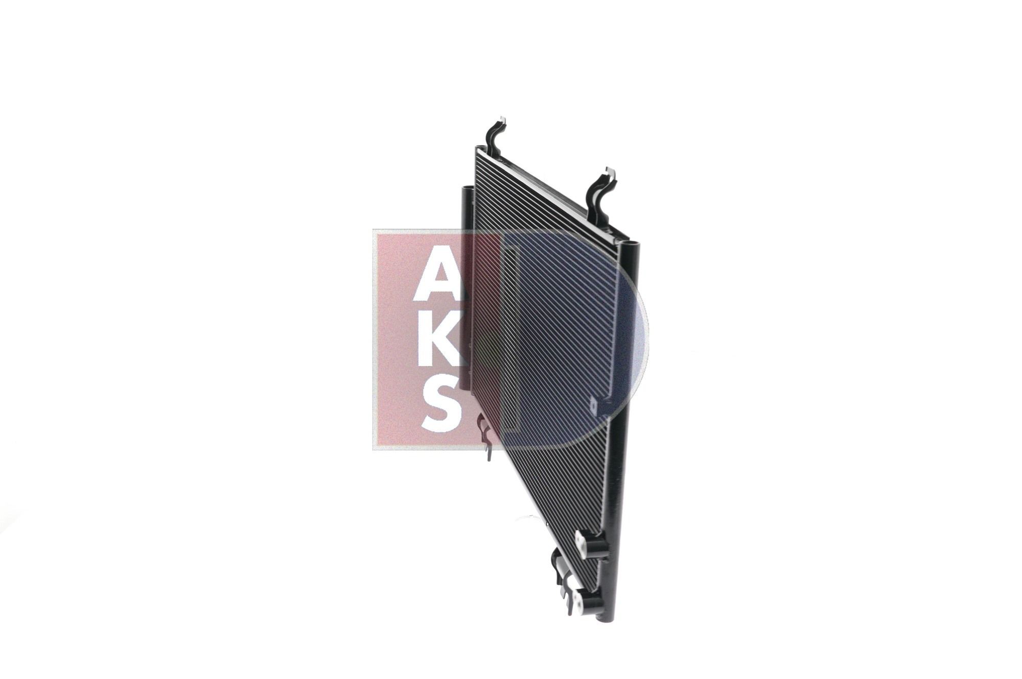 AKS DASIS 212090N Air condenser with dryer, 15,5mm, 10mm, 645mm