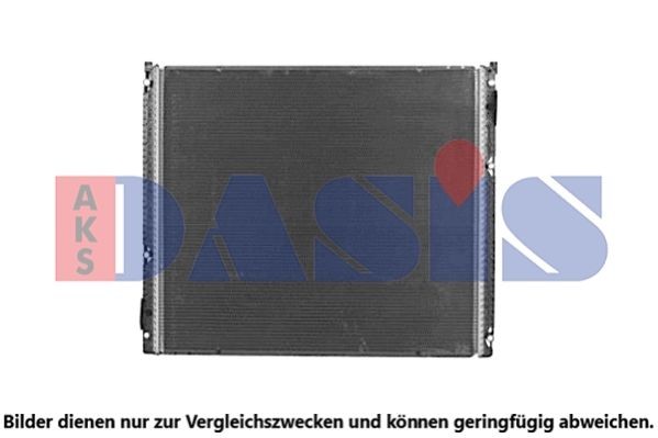 AKS DASIS Lage temperatuurkoeler, intercooler 260036N voor IVECO: koop online