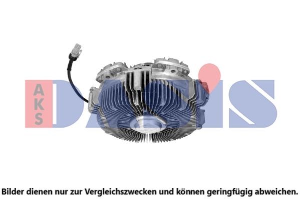 AKS DASIS 268045N Kupplung, Kühlerlüfter für MAN TGS LKW in Original Qualität