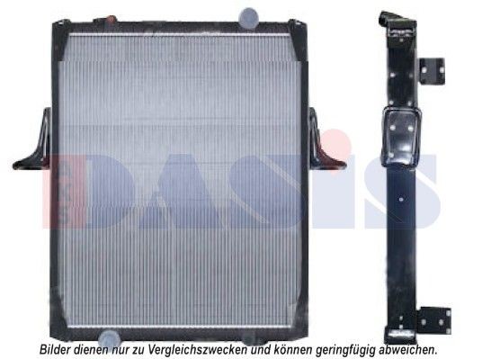 AKS DASIS 390046N Kühler, Motorkühlung für RENAULT TRUCKS Kerax LKW in Original Qualität