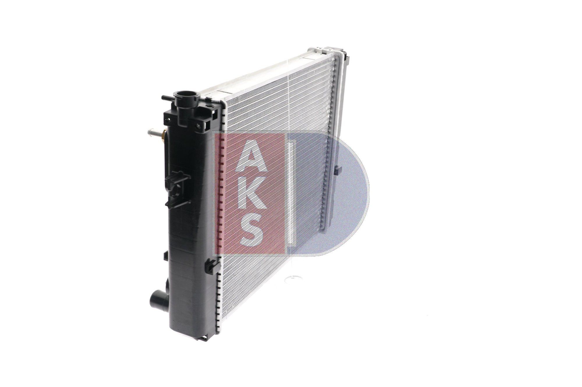 AKS DASIS 450024N Engine radiator Aluminium, Plastic, 482 x 448 x 50 mm, Brazed cooling fins