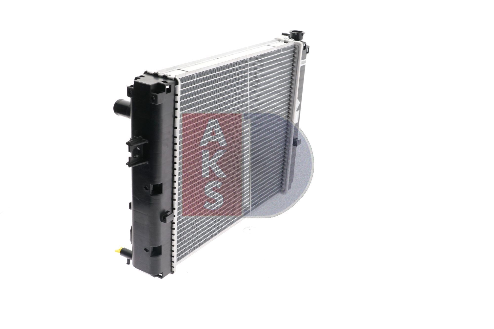 AKS DASIS 450076N Engine radiator Aluminium, Aluminium, 500 x 423 x 50 mm, Brazed cooling fins