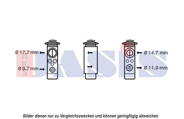 AKS DASIS 840215N AC expansion valve OPEL experience and price