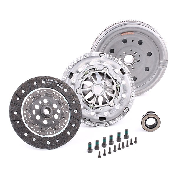 LuK 600019900 Clutch replacement kit without pilot bearing, with clutch release bearing, with flywheel, with screw set, Requires special tools for mounting, Dual-mass flywheel without friction control plate, with automatic adjustment