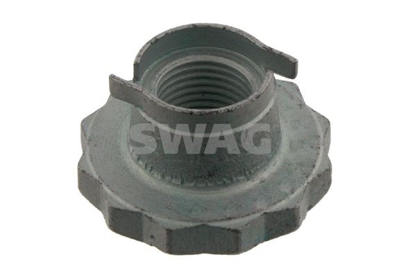SWAG 30 93 0028 Nut, stub axle Front Axle Left, Front Axle Right
