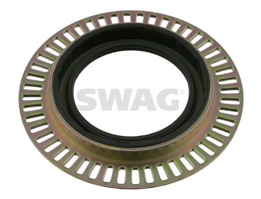 SWAG 10 92 4994 Shaft Seal, wheel hub Front Axle Left, Front Axle Right, with ABS sensor ring