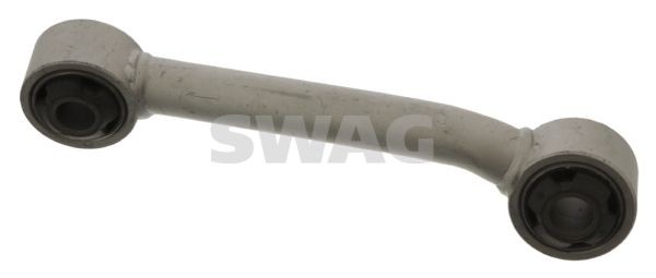 SWAG 74 94 0878 Anti-roll bar link Rear Axle Left, 177,5mm, Steel
