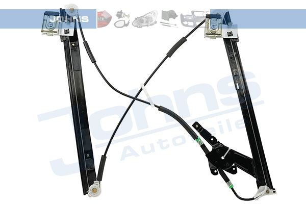JOHNS 32 18 42-21 Window regulator Right Front, Operating Mode: Electric, without electric motor