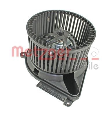 METZGER 0917084 Interior Blower for vehicles without air conditioning, for left-hand drive vehicles