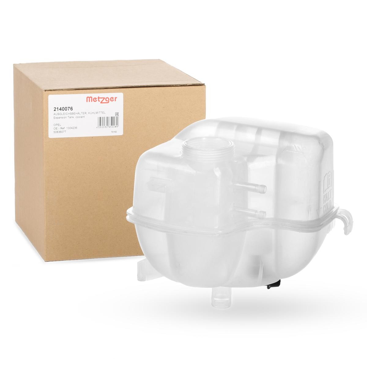 Great value for money - METZGER Coolant expansion tank 2140076