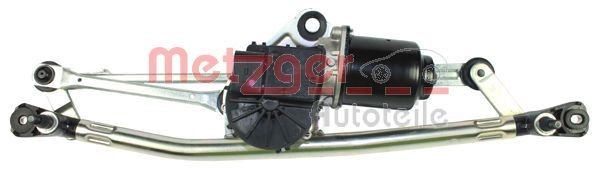 METZGER for left-hand drive vehicles, Front, with electric motor, OE-part Windscreen wiper linkage 2190210 buy