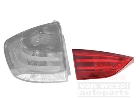 VAN WEZEL 0678937 Rear lights BMW X1 E84 sDrive 18 i 136 hp Petrol 2012 price