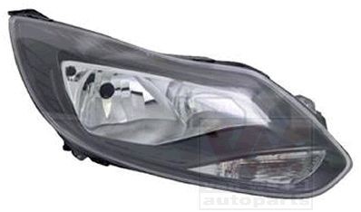 VAN WEZEL 1945964 Headlight Right, H7/H1, H7, H1, for right-hand traffic, without motor for headlamp levelling, PX26d