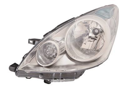 VAN WEZEL 3339961 Headlight Left, H4, Crystal clear, for right-hand traffic, without motor for headlamp levelling, P43t