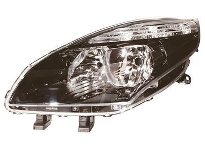 VAN WEZEL 4380961 Headlight Left, H7/H7, Crystal clear, for right-hand traffic, without motor for headlamp levelling, PX26d