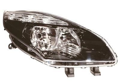 VAN WEZEL 4380962 Headlight Right, H7/H7, Crystal clear, for right-hand traffic, without motor for headlamp levelling, PX26d