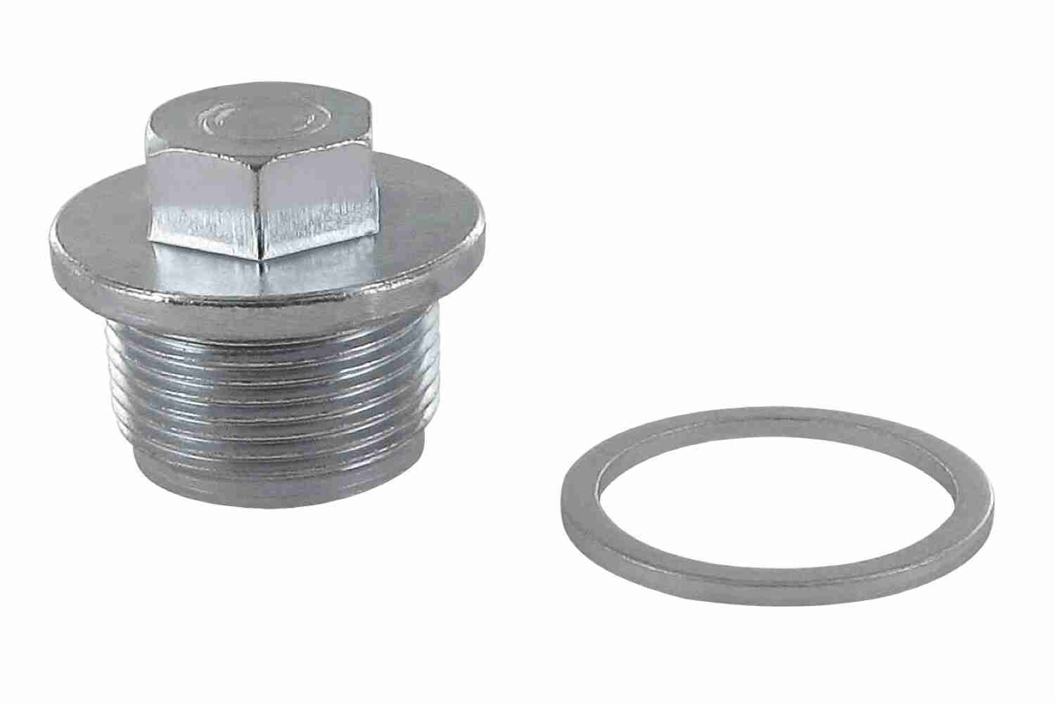 VAICO V10-3305 Sealing Plug, oil sump M26 x 1,5mm, M26 x 1,5, Spanner Size: 17, with seal ring, Original VAICO Quality