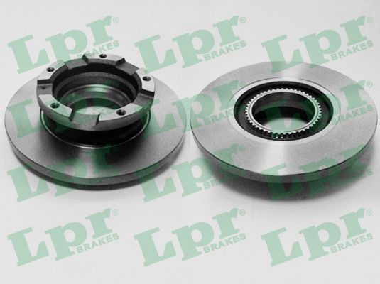 LPR F1038PA Brake disc 288x16mm, 5, solid