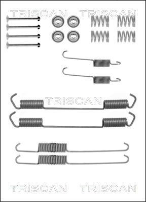 Fiat Talento 290 Repair kit parts - Accessory Kit, brake shoes TRISCAN 8105 102550