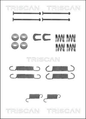 TRISCAN 8105102606 Accessory kit, brake shoes Nissan Patrol Y60 4.2 Cat 165 hp Petrol 1988 price