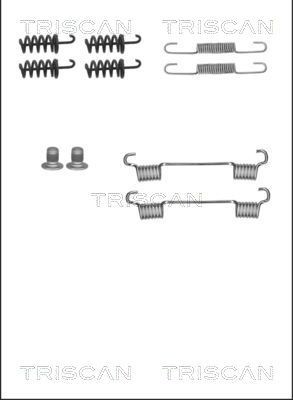 TRISCAN Accessory kit brake shoes MERCEDES-BENZ E-Class T-modell (S211) new 8105 232564