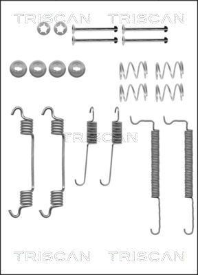 TRISCAN 8105 242561 Accessory Kit, brake shoes