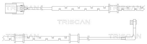 TRISCAN 811510013 Brake pad wear sensor C2D2976
