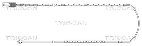 TRISCAN 8115 11018 Warning Contact Set, brake pad wear
