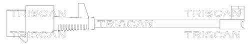 8115 15001 TRISCAN Warnkontaktsatz, Bremsbelagverschleiß für ISUZU online bestellen