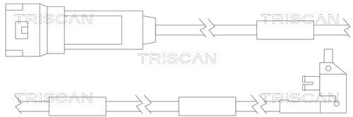 TRISCAN 811524003 Brake pad wear sensor 12 383 53