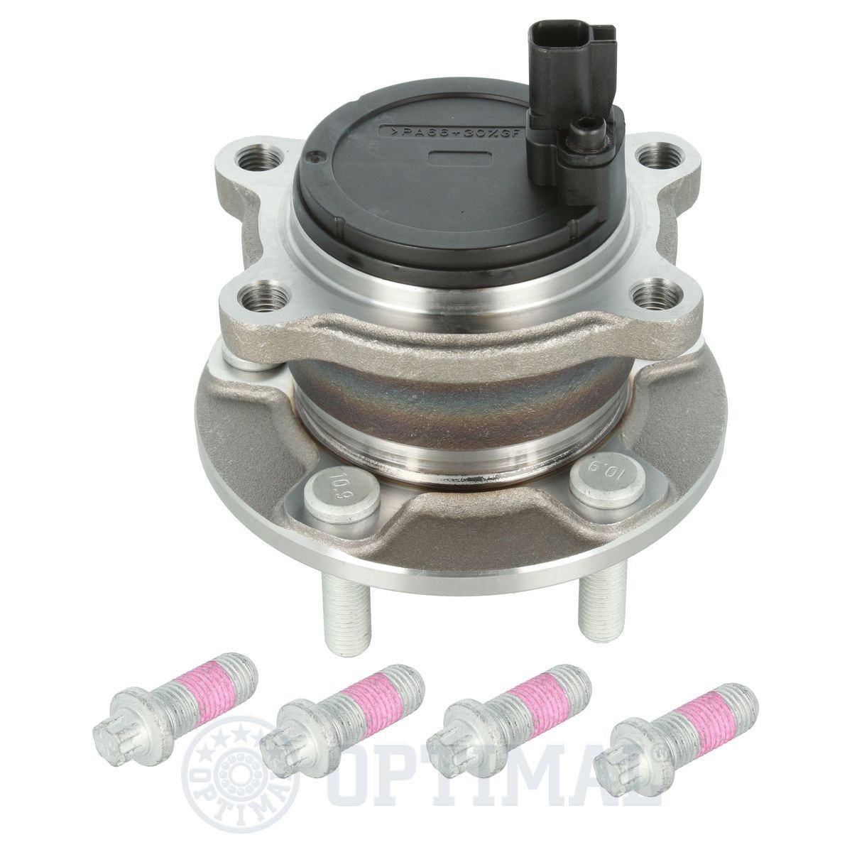 OPTIMAL 302504 Wheel bearing kit with integrated ABS sensor, 136, 81,4 mm