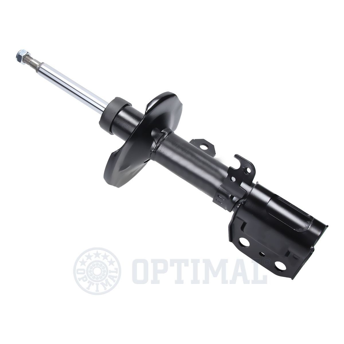 OPTIMAL A-3244GR Shock absorber Front Axle Right, Gas Pressure, Twin-Tube, Suspension Strut, Top pin, Bottom Clamp, M14x1,5