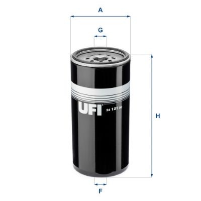UFI Filter Insert Height: 219mm Inline fuel filter 24.121.00 buy