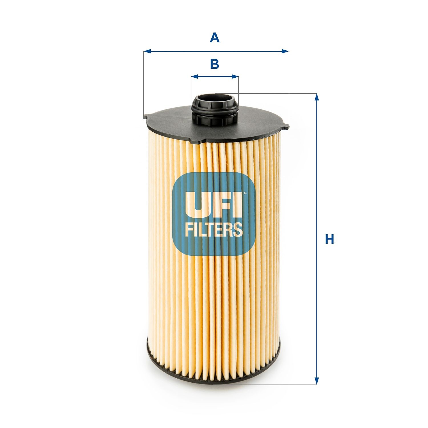 UFI 25.102.00 Oil filter 8 457 222 8