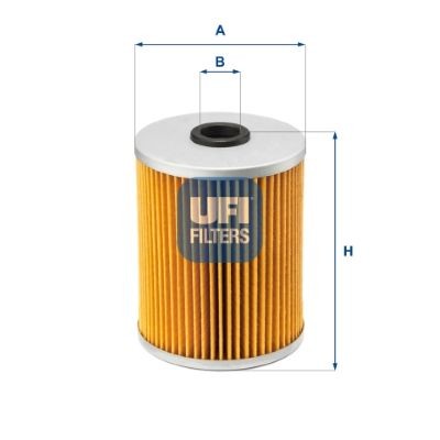 UFI 25.613.00 Ölfilter für SCANIA L,P,G,R,S - series LKW in Original Qualität