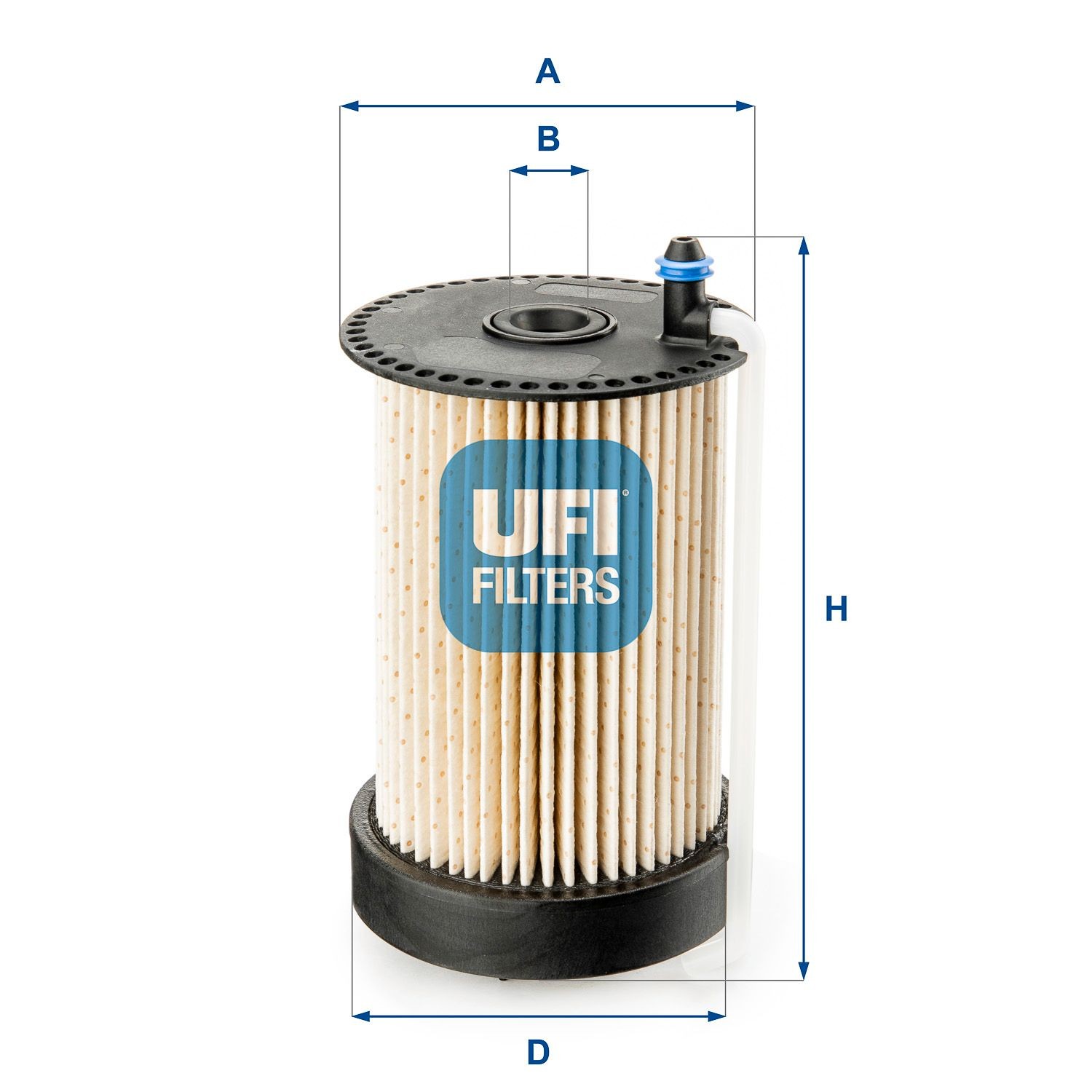 UFI 26.031.00 Fuel filter 3C0 127 434 A