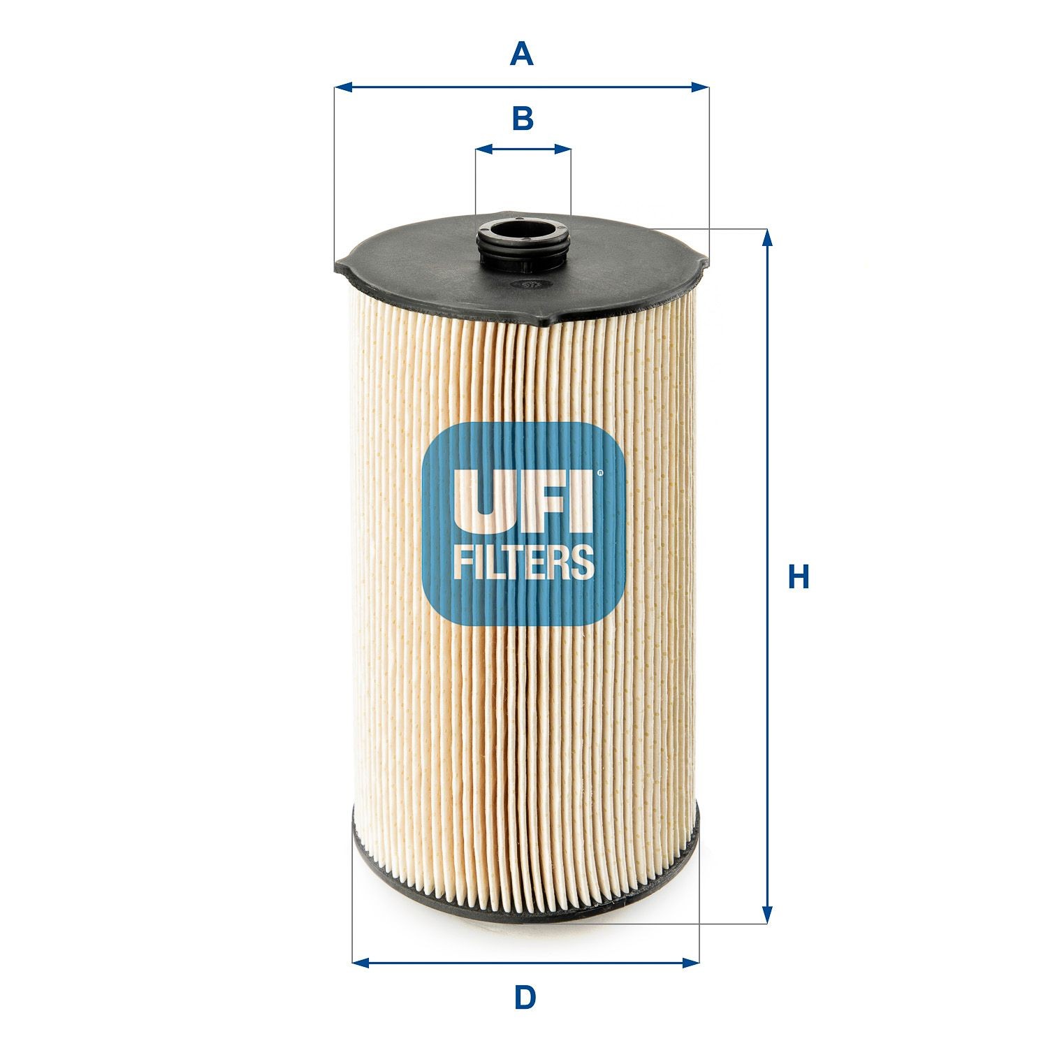 UFI Filter Insert Height: 202mm Inline fuel filter 26.044.00 buy