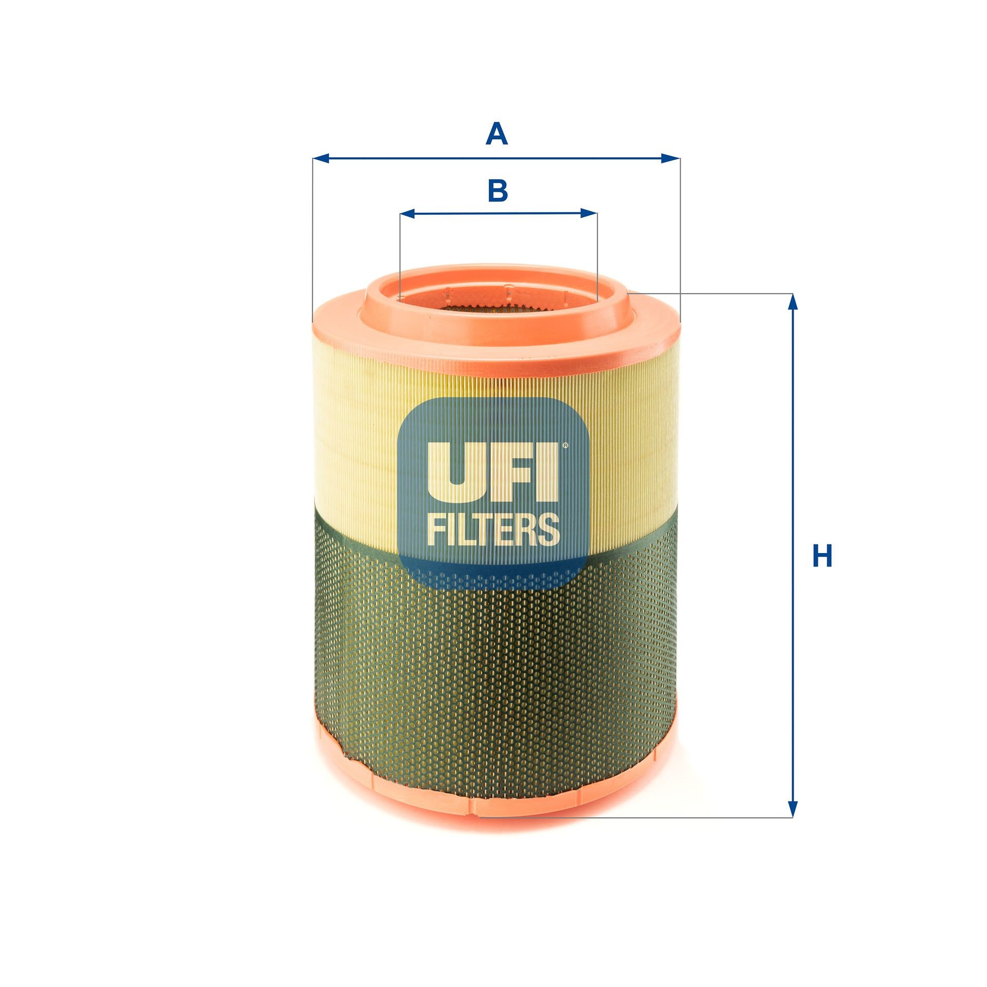 27.A03.00 UFI Luftfilter RENAULT TRUCKS T-Serie