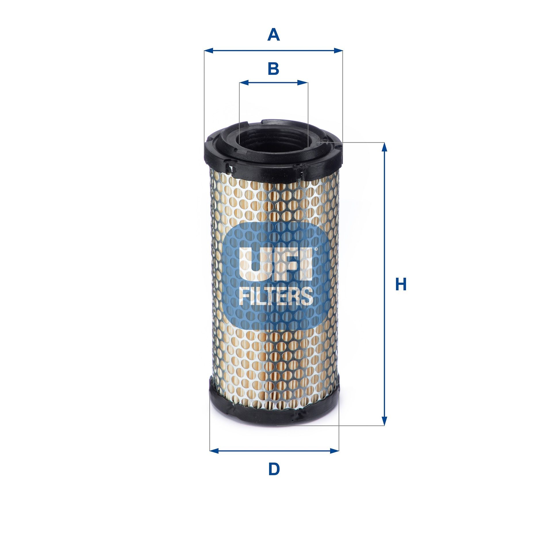 UFI 187mm, 90mm, Filter Insert Height: 187mm Engine air filter 27.A05.00 buy