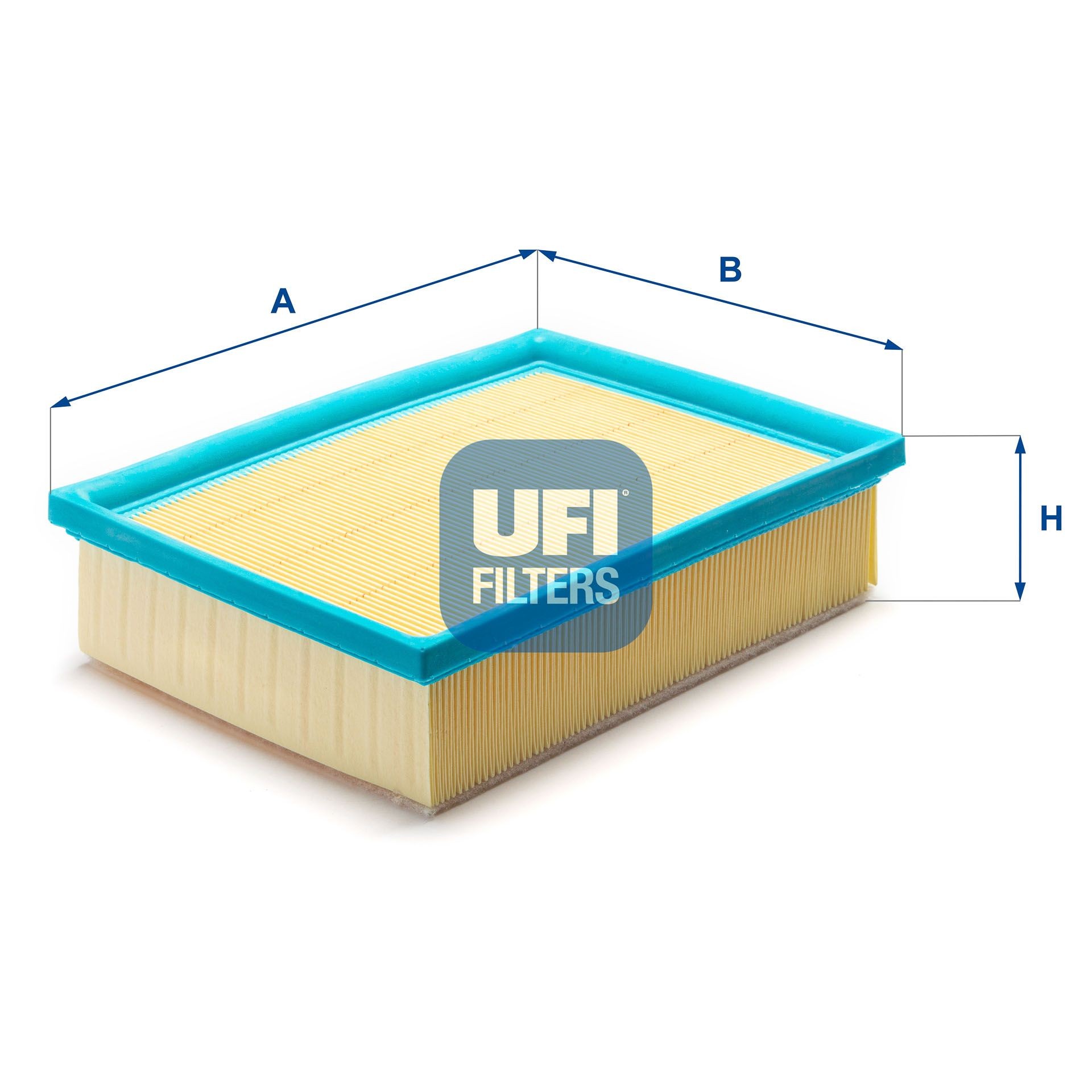UFI 531mm, 265mm, Filter Insert Height: 531mm Engine air filter 27.A12.00 buy