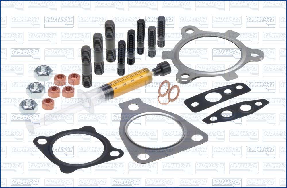 17201-0L070 AJUSA with studs, syringe with oil, with gaskets/seals Mounting Kit, charger JTC11611 buy