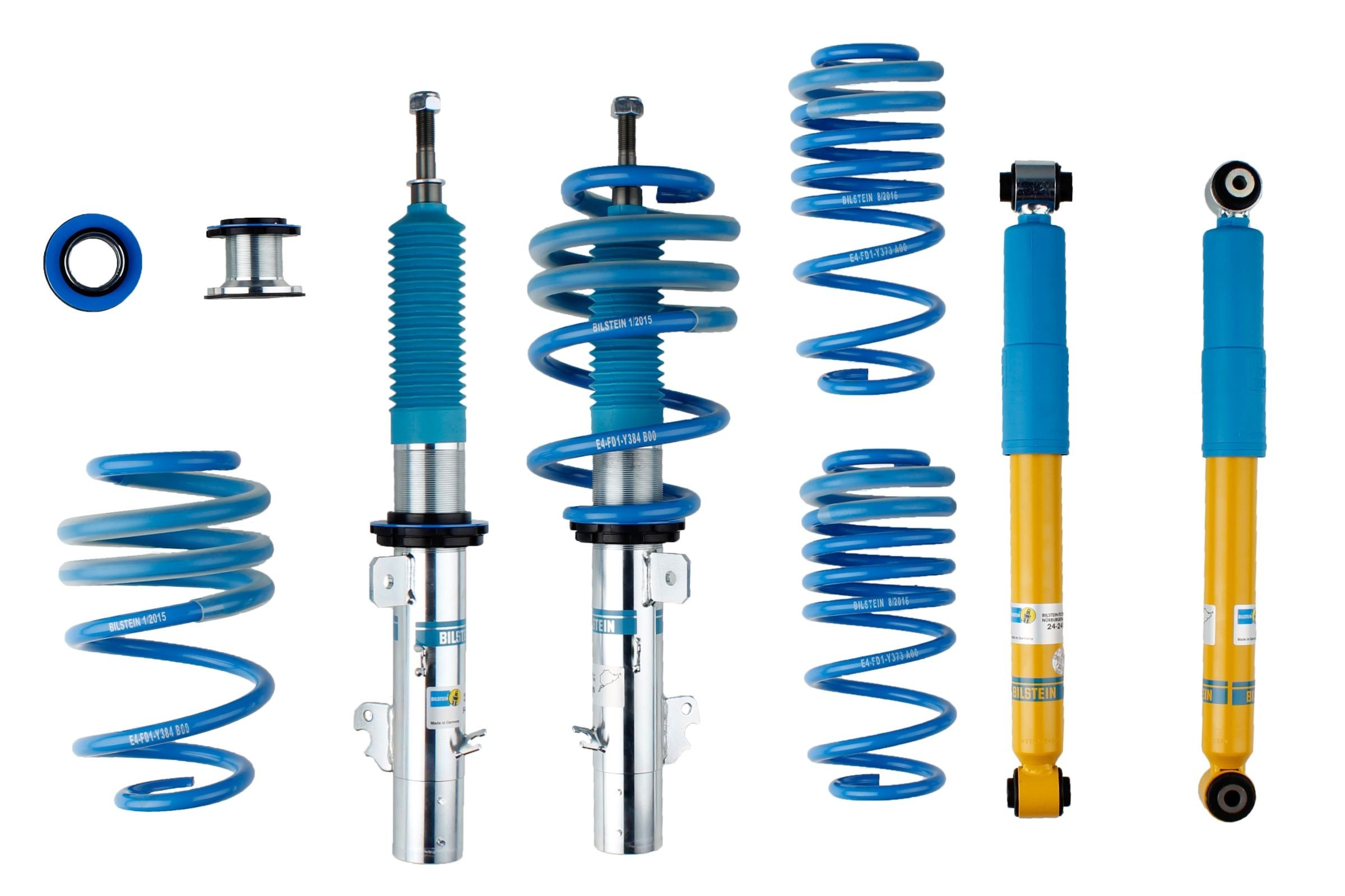 BILSTEIN 47-242104 Suspension kit, coil springs / shock absorbers PEUGEOT ION in original quality