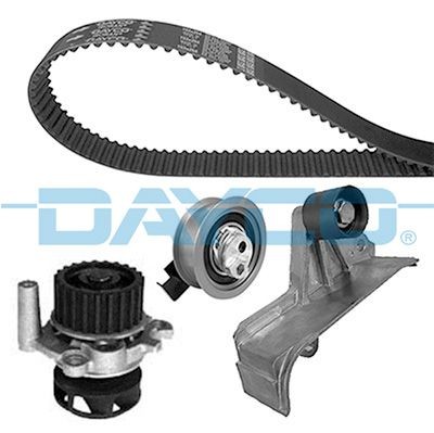 DAYCO KTBWP9750 Timing belt kit with water pump Audi A4 B6 1.8 T quattro 170 hp Petrol 2004 price