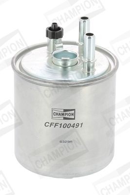 CHAMPION CFF100491 Fuel filter In-Line Filter, with connection for water sensor