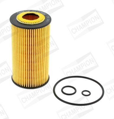 CHAMPION COF100508E Engine oil filter with gaskets/seals, Filter Insert
