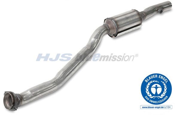 HJS 96 12 3053 Catalytic converter Euro2/Euro3, with mounting parts, with the ecolabel 
