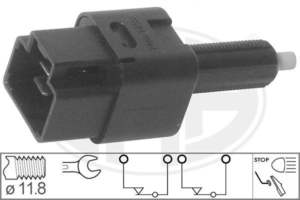ERA Mechanical, 4-pin connector Number of pins: 4-pin connector Stop light switch 330719 buy