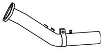 DINEX 48152 Exhaust Pipe 81.15201.5764