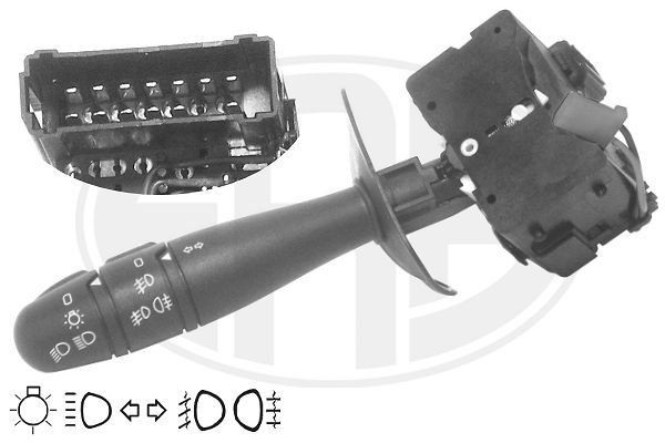 ERA Number of pins: 15-pin connector, with indicator function, with light dimmer function, with fog-lamp function, with rear fog light function, with high beam function Steering Column Switch 440536 buy