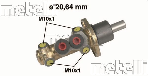 METELLI 05-0142 Brake master cylinder 357611019